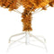 vidaXL - Kunstkerstboom - met - standaard - 120 - cm - PET - goudkleurig