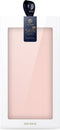 Dux - Ducis - Skin Pro hoesje voor Samsung Galaxy S23+ hoesje met klepkaartportemonnee roze standaard
