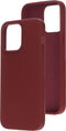 Mobiparts iPhone 14 Pro Max - Silicone Cover - Krasbestendig - Plum Red