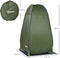 Outsunny Pop up Duschzelt - Polyester - Pop-up ontwerp - Donkergroen