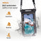 Drivv. Luxe Waterdicht Telefoonhoesje - Drijvend - Dubbele Klipsluiting - Tot 6.8 inch - Zwart