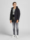 JACK&JONES JUNIOR JJIDAN JJFOX GE 376 I.K JR - Jongens Jeans - Super skinny - Grijs - Maat 176