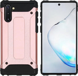 iMoshion Hoesje Geschikt voor Samsung Galaxy Note 10 Hoesje - iMoshion Rugged Xtreme Backcover - Rosé