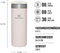 Stanley Aerolight Transit Mug - 0.47L - Houdt 6 Uur Warm 8 Uur Koud - Lekvrij - Vaatwasmachinebestendig - Rose Quartz Metallic