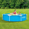 Intex Metal Frame Pool - Opzetzwembad - Ø 244 cm x 51 cm - Blauw