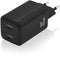 Aisens ASCH-65W2P040-BK - Oplader - 65W 2x USB-C Power Delivery 2.0/3.0 Quick Charge 3.0/4.0 - Zwart