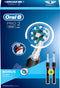 Oral-B Pro 2 - Elektrische Tandenborstel - 100% meer tandplakverwijdering - Zwart (2 stuks)