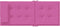 vidaXL - Stoelkussens - 6 - st - hoge - rug - oxford - stof - roze