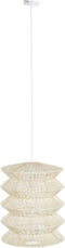 Plafondlamp DKD Home Decor Lichtbruin Ijzer 50 W 40 x 40 x 54 cm
