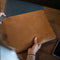 The Chesterfield Brand Leren Laptop Sleeve Cognac Miami 15 Inch