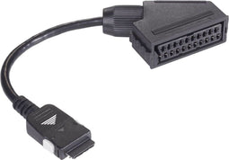SpeaKa Professional SP-7870580 - SCART naar Samsung Adapter - 1x SCART-bus 1x Samsung stekker - Zwart 10.00 cm