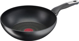 Tefal Unlimited - Wokpan - Ø 28cm - Titanium antikras antiaanbaklaag
