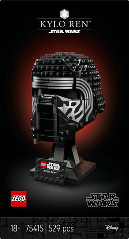 LEGO® Star Wars™ Kylo Ren™ Helm - Bouwset voor Volwassenen - 529 onderdelen - 10e verjaardag Star Wars: The Force Awakens™