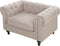 CHESTERFIELD - Chesterfield fauteuil - Taupe - Polyester