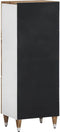 vidaXL - Hoge - kast - 40x33,5x110 - cm - massief - mangohout