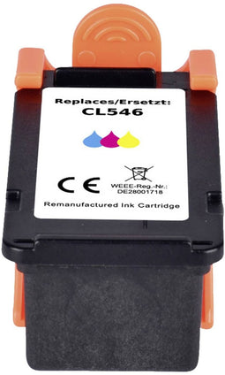 Renkforce RF-5655904 - Inktcartridge - Vervangt Canon CL-546C XL CL-546M XL CL-546Y XL - Cyaan Magenta Geel