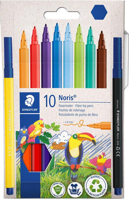 Set Viltstiften Staedtler Noris 326 Multicolour 10 Stuks