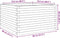 vidaXL - Plantenbak - 80x80x46 - cm - massief - douglashout