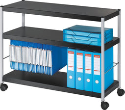 Paperflow universele mobiele trolley, zwart, extra large
