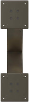 vidaXL - Salontafelpoten - 2 - st - X-vormig - 50x(30-31) - cm - staal - naturel