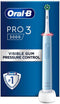 Oral-B Pro 3 - 3000 Cross Action - 3 poetsstanden - Blauw (1 stuk)