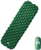 vidaXL - Kampeermatras - opblaasbaar - 190x58x6 - cm - 1- - persoons - groen