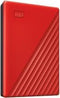 WD My Passport - Externe HDD 2TB - USB 3.2 - Rood (2024)