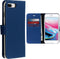 Accezz Hoesje Geschikt voor iPhone 8 Plus / 7 Plus Hoesje Met Pasjeshouder - Accezz Wallet Softcase Bookcase - Donkerblauw