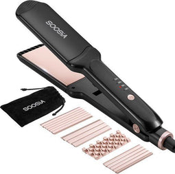 Soosia Switch Styler - 5-in-1 Stijltang - Keramische Platen 3,5 cm - 120-230 °C
