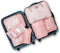 Packing Cubes Set 8-Delig - Organizer Voor Koffer En Backpack - Roze