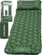 Vertrex Inflate-X1 Slaapmat met Ingebouwde Pomp - Luchtbed - 1 Persoons - Mosgroen