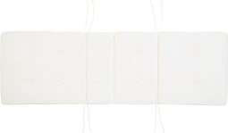 TOSCANA - Tuinkussen - Wit - 188 x 59 cm - Polyester