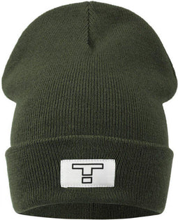 Tenson Lee - Unisex Beanie - Strak gebreid - Khaki