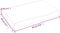 vidaXL - Tafelblad - 60x40x(2-6) - cm - onbehandeld - massief - eikenhout