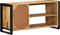 vidaXL - Schoenenbank - 100x40x50 - cm - Massief - Ruig - Mango