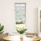 vidaXL - Zebra - rolgordijn - 40x100 - cm - stofbreedte - 35,9 - cm - marmerbeige