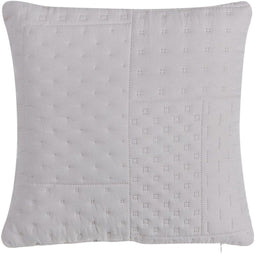 Kussen Taupe 40 x 10 x 40 cm Vierkant Geometrisch