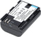 AccuCell-batterij geschikt voor Canon LP-E6, EOS 7D, EOS 5D MarkII, 1700mAh