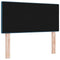 vidaXL - Hoofdbord - met - knopen - - - Donkerblauw - - - 100 - cm - - - Velvet