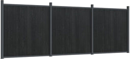 vidaXL - Schuttingpaneel - 526x186 - cm - HKC - grijs