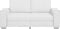 vidaXL - Loveseat - Sofa - in - Wit - - - 140 - cm - Kunstleer