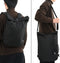 vidaXL - Fietstas - voor - fietsendrager - 20 - L - Zwart - 31x13x58 - cm