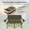Coast Oversized Campingstoel - 2-persoons - 300 kg - 149 x 70 x 80 cm - Blauw