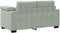vidaXL - Loveseat - bank - 120 - cm - fluweel - lichtgrijs