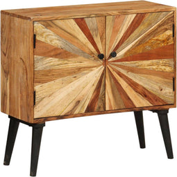 vidaXL - Dressoir - 85x30x75 - cm - massief - mangohout