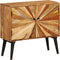 vidaXL - Dressoir - 85x30x75 - cm - massief - mangohout