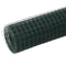 vidaXL Draadgaas vierkant 10x1.5 m staal met PVC coating groen