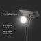 LED Solar Tuinspot - 2 Watt - 40 Lumen - 6400K - IP65