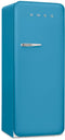 Smeg FAB28RDLB5 - Vrijstaande koelkast - 244/26 liter - Jaren '50 - Zwart