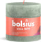 Bolsius Stompkaars Jade Green - Ø100 mm - Hoogte 10 cm - Groen - 62 Branduren